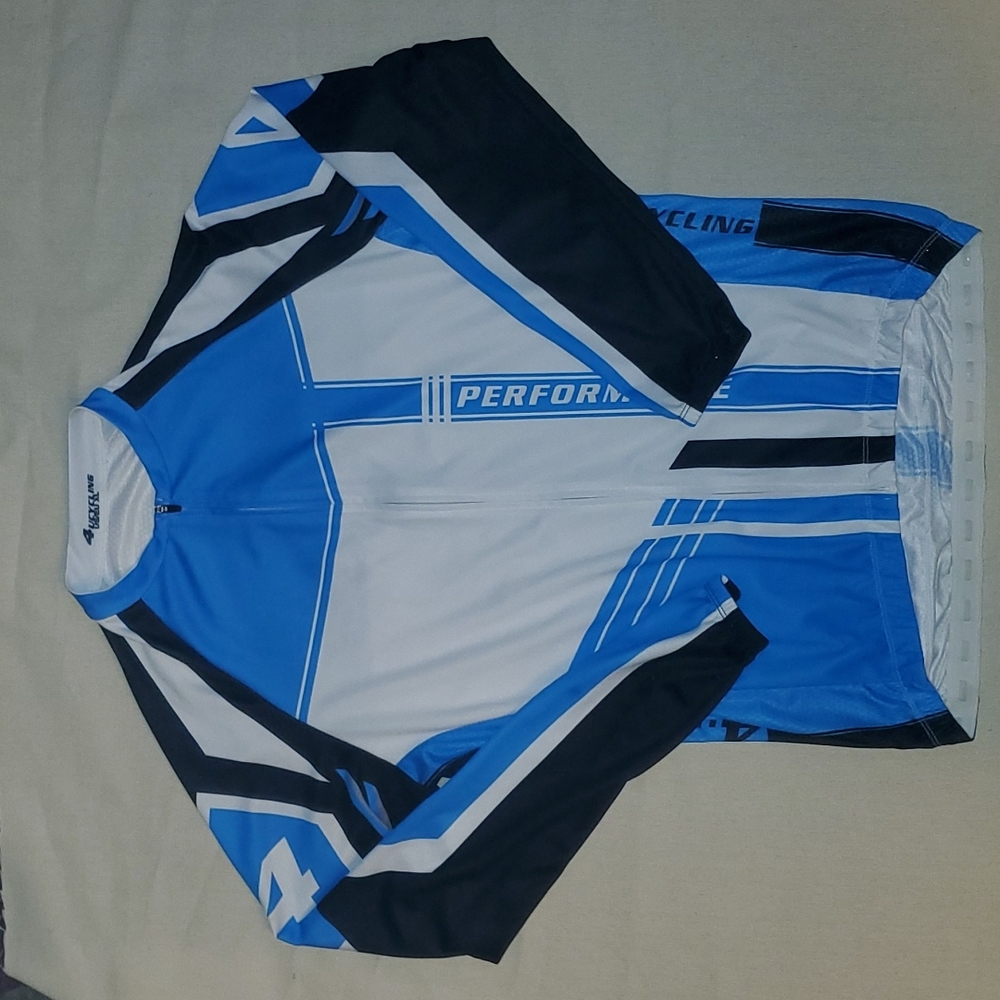 4 U Cycling mens long sleeve jersey